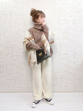 chicchimoさん（レディース・152cm）の冬コーディネート