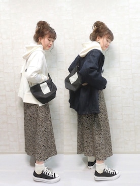 chicchimoさん（レディース・152cm）の冬コーディネート