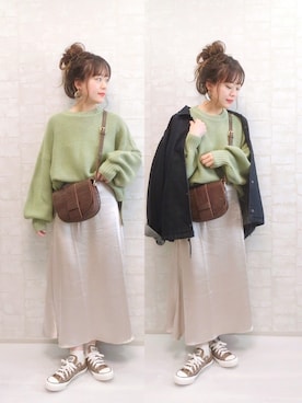 chicchimoさん（レディース・152cm）の春コーディネート