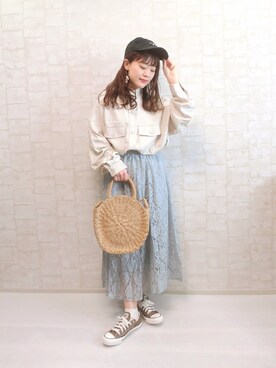 chicchimoさん（レディース・152cm）の春コーディネート