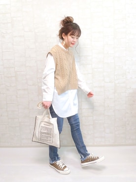 chicchimoさん（レディース・152cm）の春コーディネート