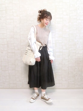 chicchimoさん（レディース・152cm）の春コーディネート