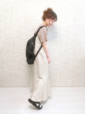 バックパック リュックを使った キャミワンピ のレディース人気ファッションコーディネート ユーザー Wearista Wear
