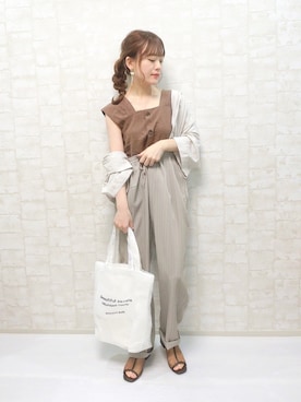 chicchimoさん(レディース・152cm)の夏コーディネート