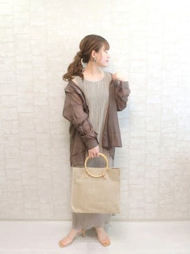 chicchimoさん（レディース・152cm）の春コーディネート