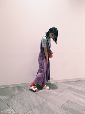 内山あみさんのコーディネート