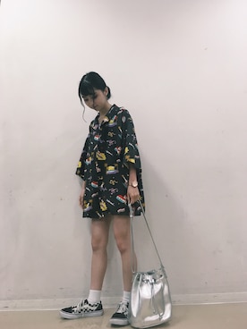 内山あみさんのコーディネート