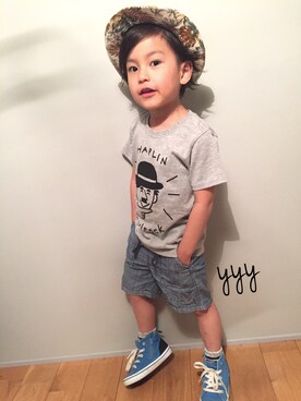 yyyさん（キッズ・100cm）の春コーディネート