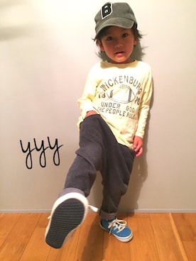 yyyさん（キッズ・110cm）の春コーディネート