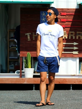 Yunoshin_38さん（メンズ・162cm）の夏コーディネート