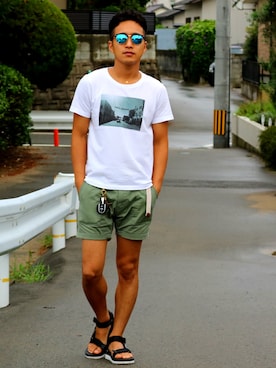 Yunoshin_38さん（メンズ・162cm）の夏コーディネート