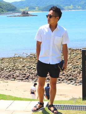 Yunoshin_38さん（メンズ・162cm）の夏コーディネート