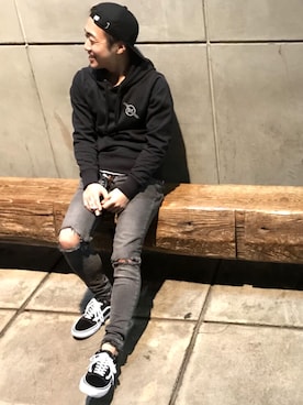 「サタデーズ ニューヨークシティ (Saturdays NYC)」｜「アイテム（帽子）」を使った、Yunoshin_38さん（メンズ・162cm）の春コーディネート