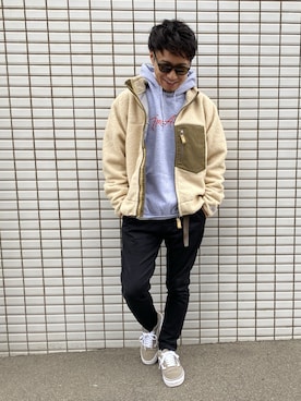 「adsr」｜「アイテム（ジャケット/アウター）」を使った、Yunoshin_38さん（メンズ・163cm）の冬コーディネート