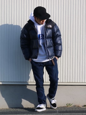 「アイテム（ダウンジャケット/コート）」を使った、Yunoshin_38さん（メンズ・163cm・20代）の冬コーディネート