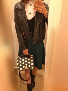 Yuki❤︎さん（レディース・160cm）の秋コーディネート