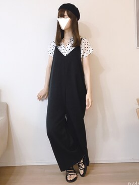 「Joint space（ジョイントスペース）のアイテム」を使った、kumikoroさん（レディース・161cm）の秋コーディネート