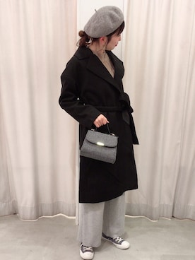 Honamiさん(レディース・159cm)の冬コーディネート