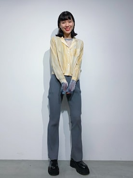 「miista（ミスタ）のアイテム」を使った、Oriensレディースさん（レディース・160cm）の秋コーディネート