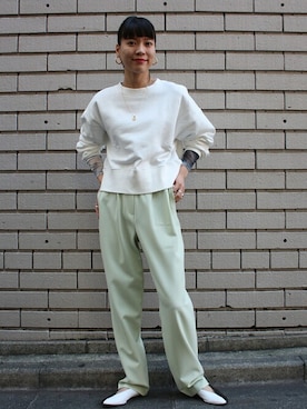 「Paloma Wool（パロマウール）のアイテム」を使った、Oriensレディースさん（レディース・160cm）の秋コーディネート