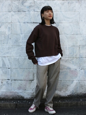 Oriensレディースさん(レディース・160cm)の秋コーディネート