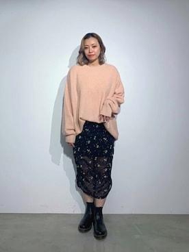 Oriensレディースさん（レディース・160cm）の冬コーディネート