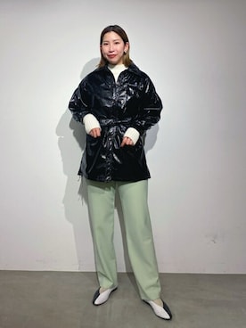 「Oriens JOURNAL STANDARD」｜「アイテム（ジャケット/アウター）」を使った、Oriensレディースさん（レディース・160cm）の冬コーディネート