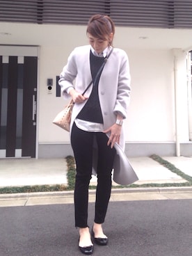 LUMIEさん(レディース・163cm)の冬コーディネート