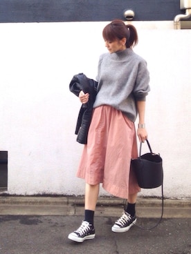 ＬＵＭＩＥさん（レディース・163cm）の春コーディネート