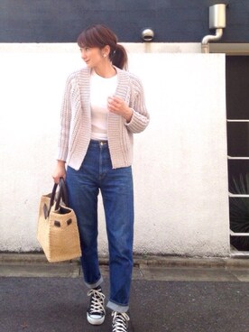 ＬＵＭＩＥさん（レディース・163cm）の春コーディネート