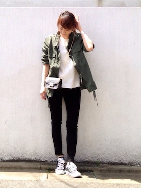 ＬＵＭＩＥさん（レディース・163cm）の春コーディネート