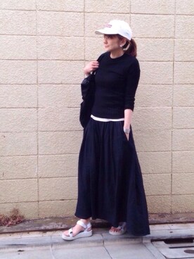 ＬＵＭＩＥさん（レディース・163cm）の春コーディネート