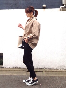 ＬＵＭＩＥさん（レディース・163cm）の春コーディネート