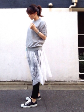 ＬＵＭＩＥさん（レディース・163cm）の春コーディネート