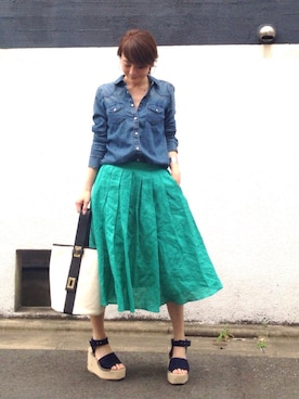 ＬＵＭＩＥさん（レディース・163cm）の夏コーディネート