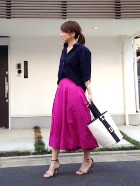 ＬＵＭＩＥさん（レディース・163cm）の夏コーディネート