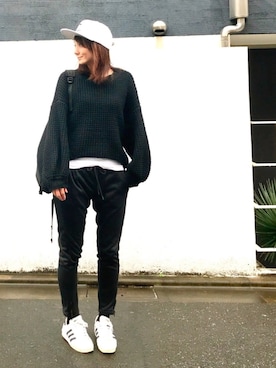 「MADE IN WORLD（メイドインワールド）のアイテム」を使った、ＬＵＭＩＥさん（レディース・163cm）の秋コーディネート