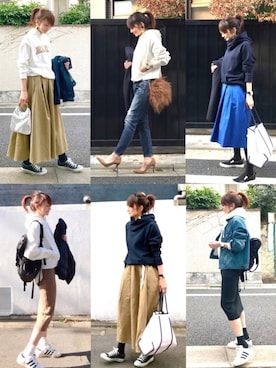 LUMIEさん(レディース・163cm)の春コーディネート