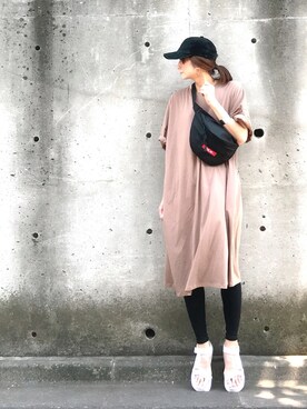 「Ray BEAMS（レイビームス）のGRACEFULLY / タイト バングル（バングル/リストバンド）」を使った、ＬＵＭＩＥさん（レディース・163cm）の夏コーディネート