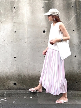 ＬＵＭＩＥさん（レディース・163cm）の夏コーディネート