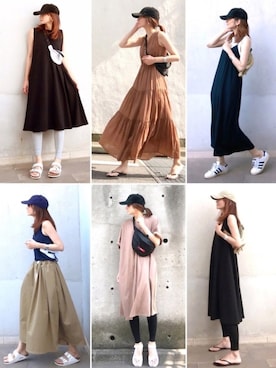 LUMIEさん(レディース・163cm)の夏コーディネート