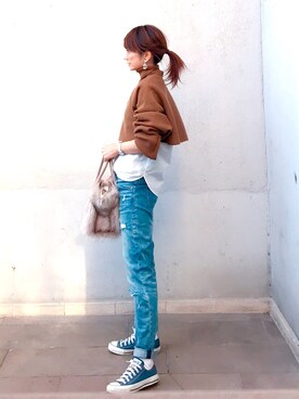 ＬＵＭＩＥさん（レディース・163cm）の秋コーディネート