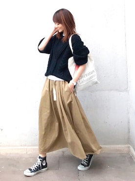 ＬＵＭＩＥさん（レディース・163cm）の冬コーディネート