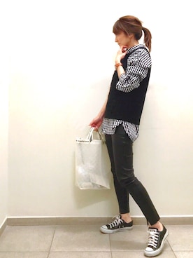 ＬＵＭＩＥさん（レディース・163cm）の冬コーディネート