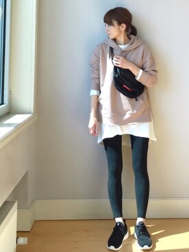 「reca（レカ）のアイテム（ワンピース/ドレス）」を使った、ＬＵＭＩＥさん（レディース・163cm）の春コーディネート