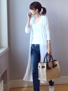 ＬＵＭＩＥさん（レディース・163cm）の春コーディネート