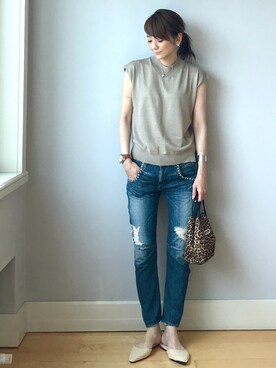 ＬＵＭＩＥさん（レディース・163cm）の春コーディネート