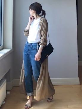 LUMIEさん(レディース・163cm)の春コーディネート