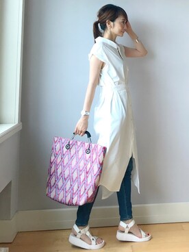 ＬＵＭＩＥさん（レディース・163cm）の夏コーディネート