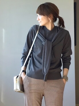 LUMIEさん(レディース・163cm)の秋コーディネート